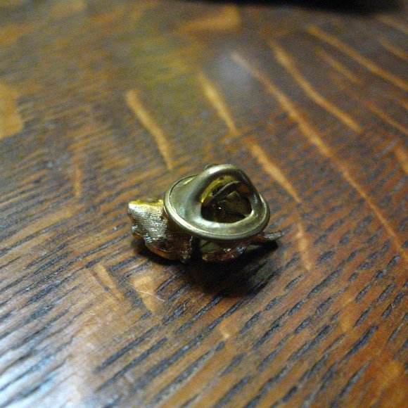 🌹 Gold Rose Vintage Love Vintage Lapel Pin Brooch - Picture 4 of 4